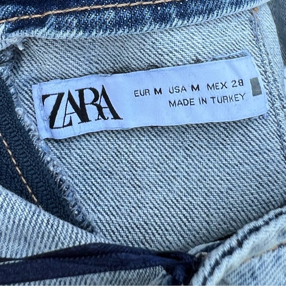 Zara denim dress. - Picture 3 of 3